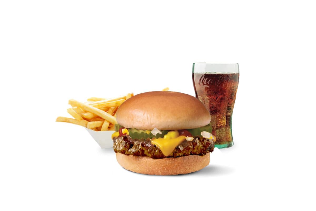 Beefy Straight Up Cheeseburger Meal