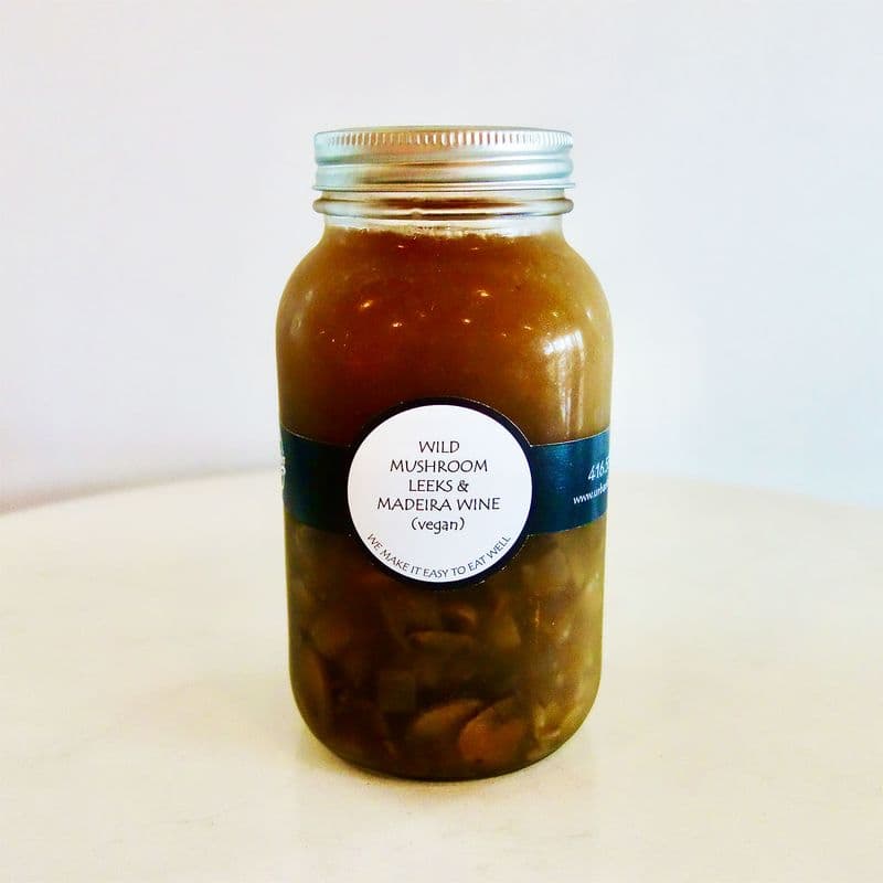 Pre-Packaged Wild Mushroom, Leeks, and Madeira Wine Soup (1 L)