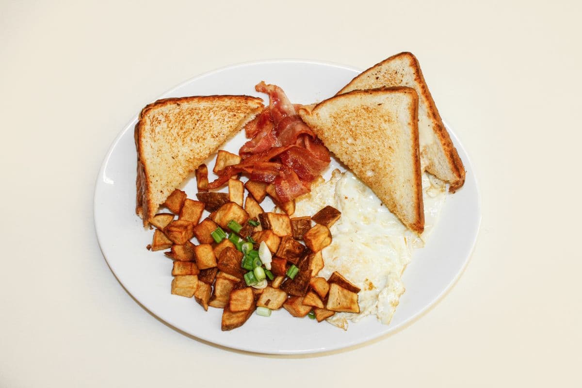 Bacon Ham or Sausage and Eggs