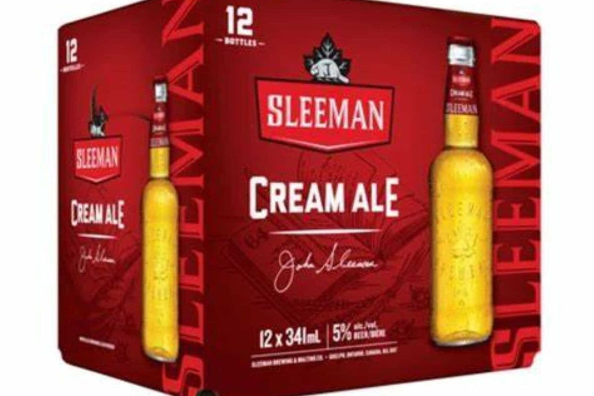 Sleeman Cream Ale (12 x 341 ml Bottles)