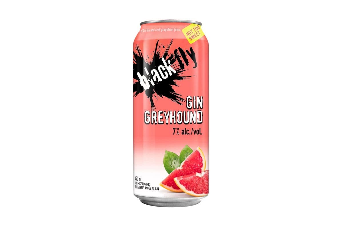 Black Fly-Gin Grapefruit (1 x 473 ml Can)