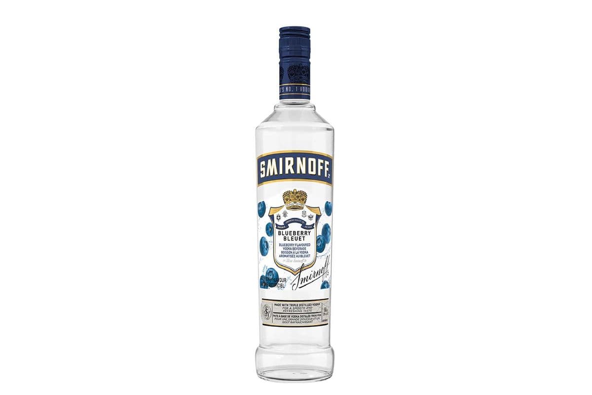 763182. SMIRNOFF BLUEBERRY (1 x 750ML)
