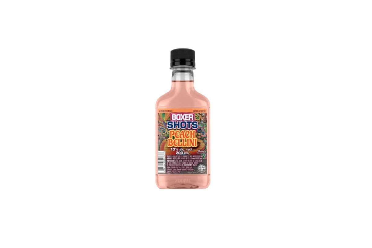 843488. BLACKSTONE SHOTS PEACH BELLINI (1 x 200ML)
