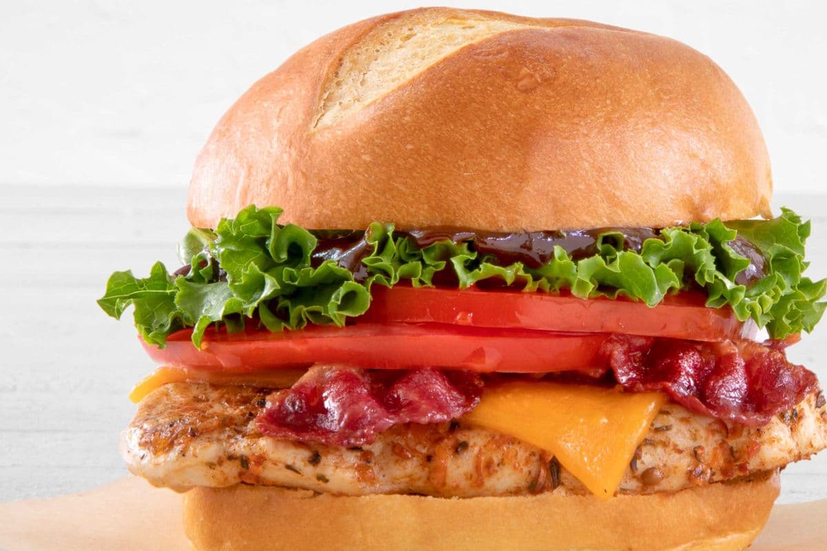 BBQ Chicken Club Burger