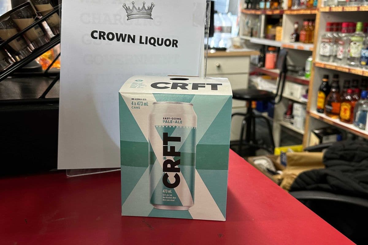 CRFT PALE-ALE NON-ALCOHOLIC (1 x 4 PK)