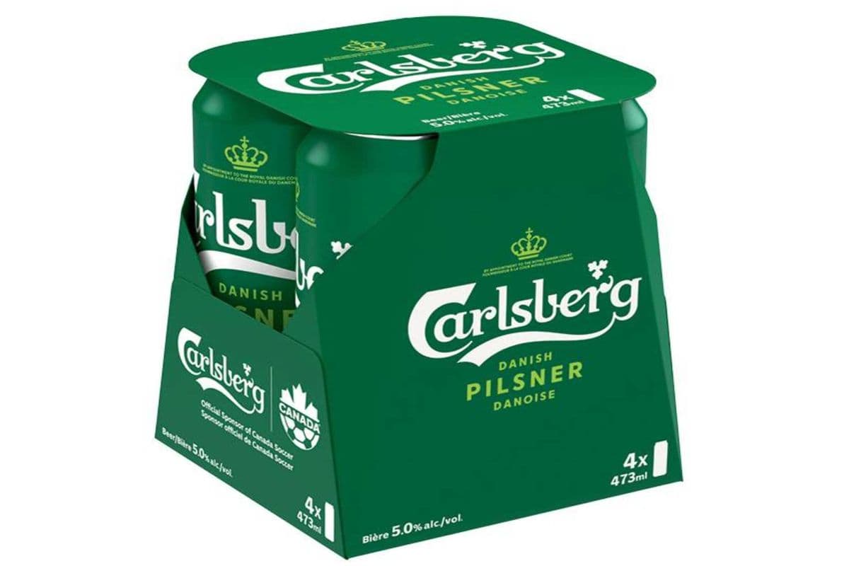 Carlsberg Pilsner (4 x 473 ml Cans)