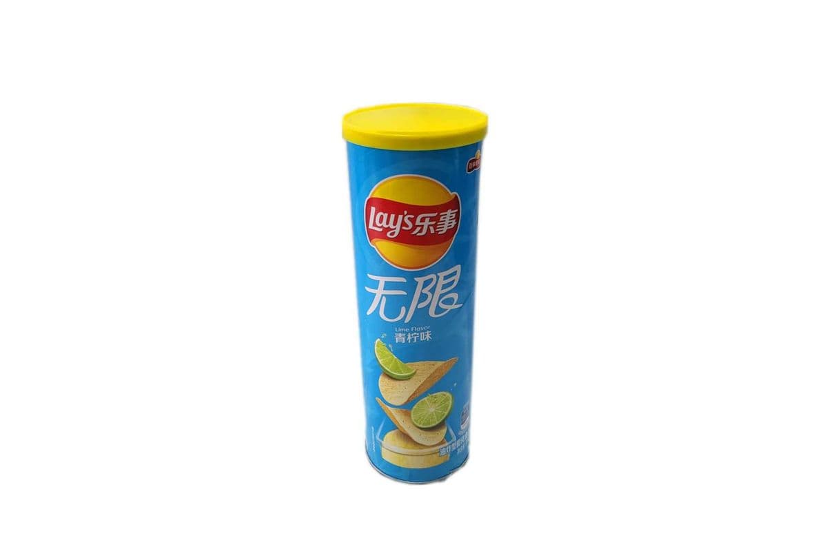 Lay's Potato Chips Lime Flavor(乐事 无限青柠味 罐装)