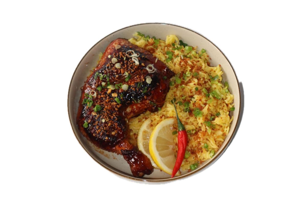 Grilled Chicken BBQ With Java Rice