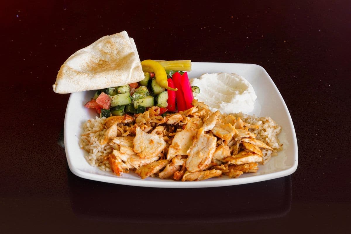 Chicken Shawarma Plate