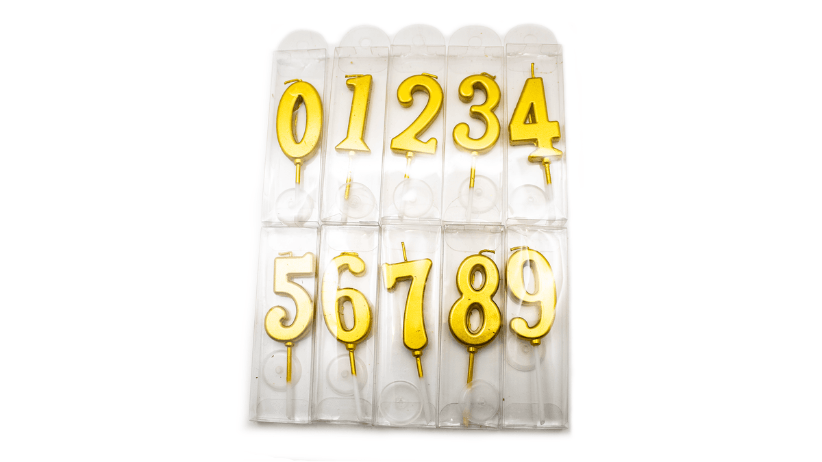 Numbered Candle