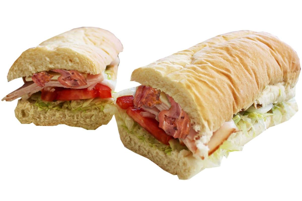 Large Deli Turkey Club Sub