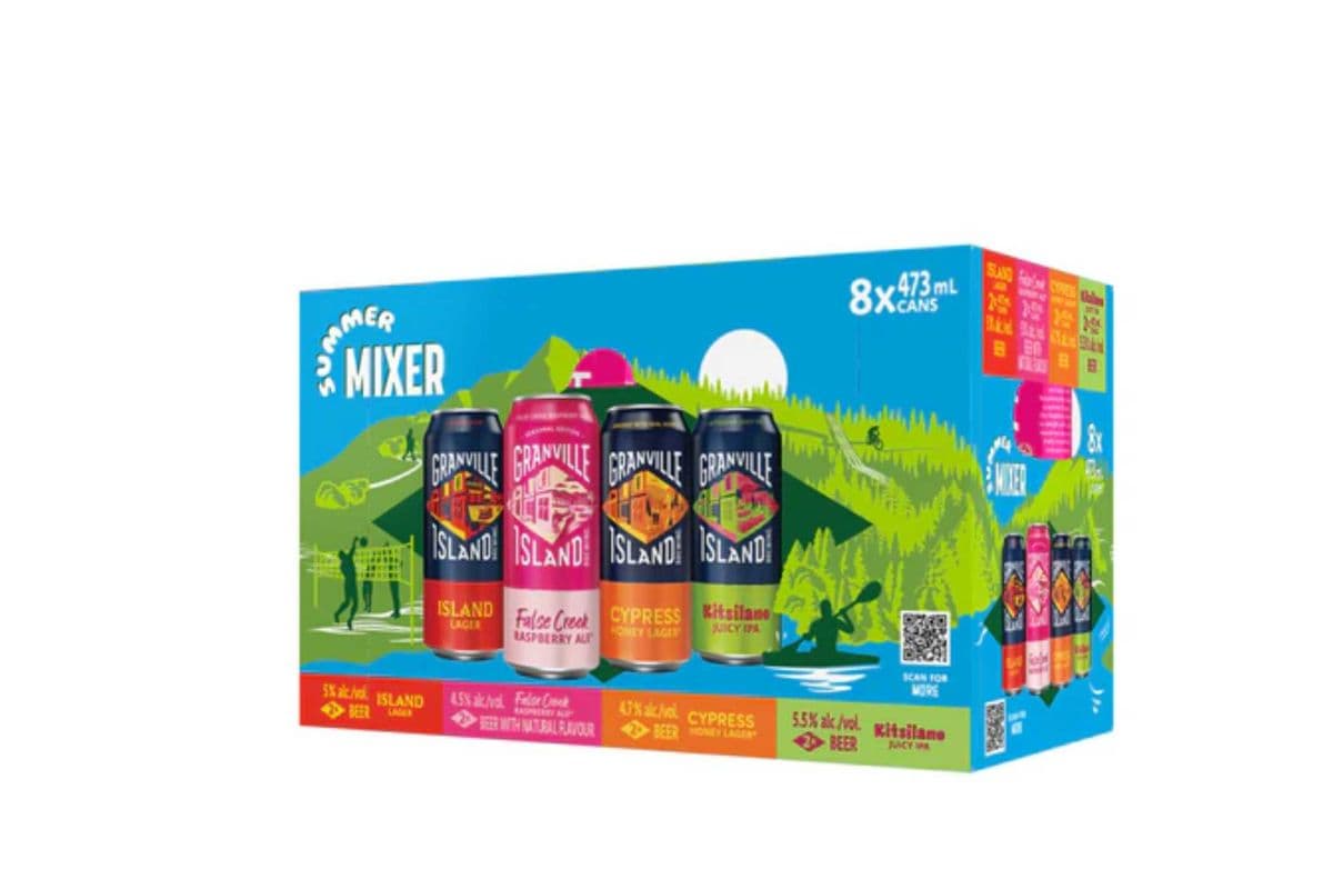 Granville Island Brewing Summer Mixer (8 x 473 ml)