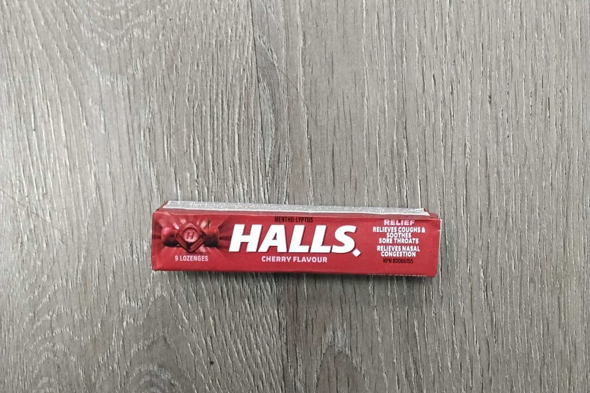Halls cherry (9 lozenges)