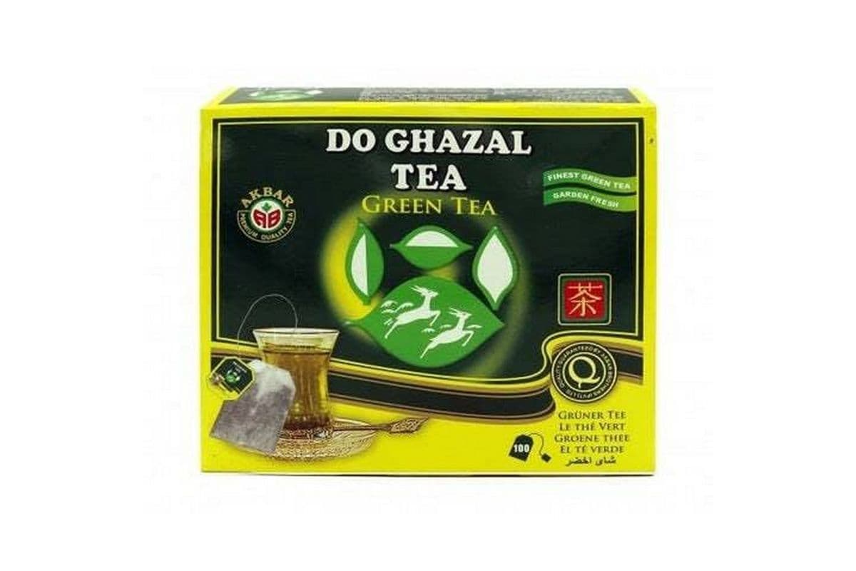 Do Ghazal • Green Tea Teabags / Sachets De Thé Vert (100 Tea Bags)