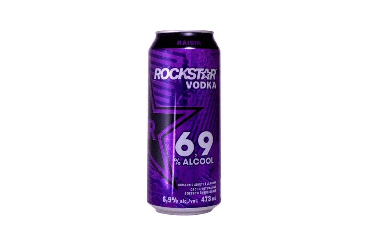Rockstar Vodka Grape (1 x 473 ml)