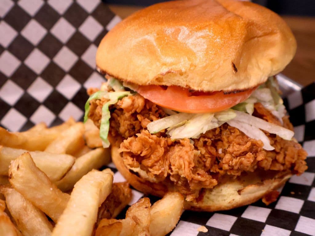 Sweet Sting Fried Chicken Sandwich Solo