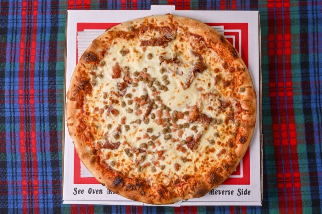 15" Extra Large All Meat Pan Pizza