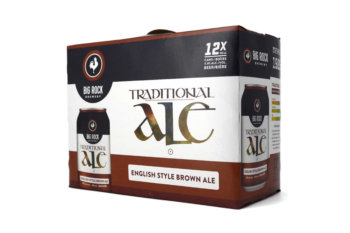 Big Rock Traditional Ale (12 Cans)