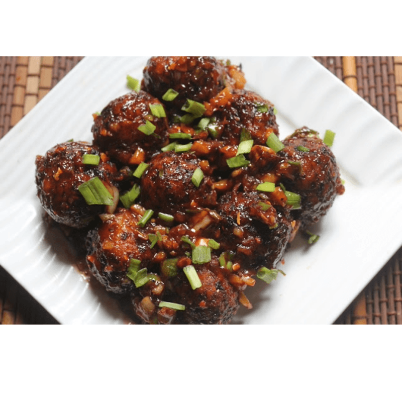 Veg Manchurian Dry ( 6 pcs)