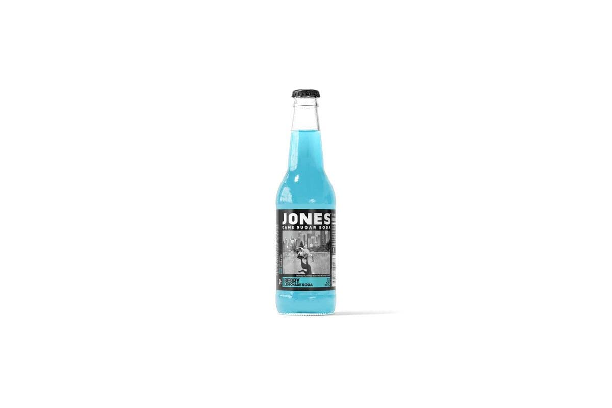 Jones Soda Berry Lemonade Cane Sugar Soda 355ml