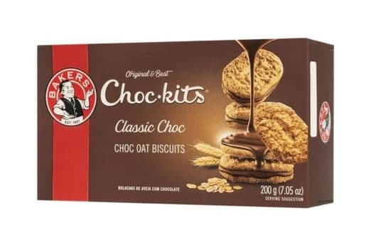 Bakers Classic Choc Choc-Kits Biscuits (200g)