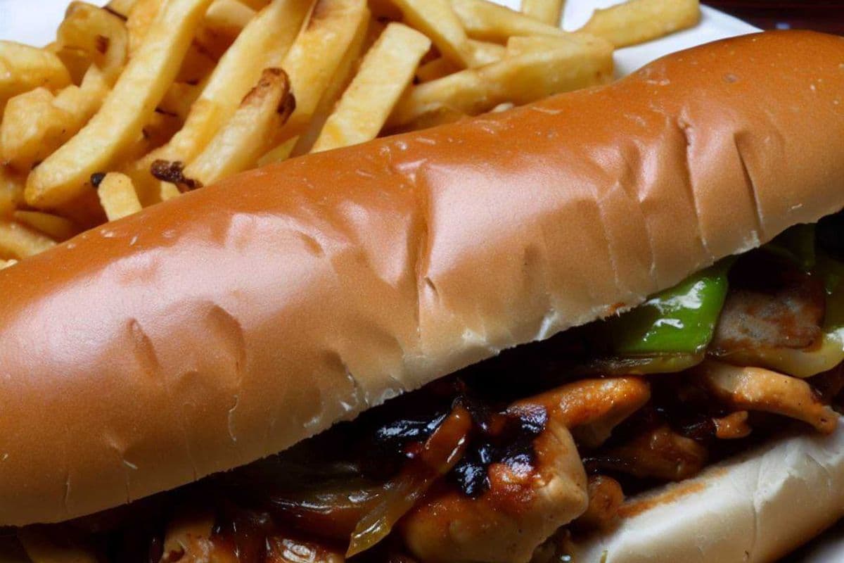Bloor’s BBQ Chicken Philly Sandwich
