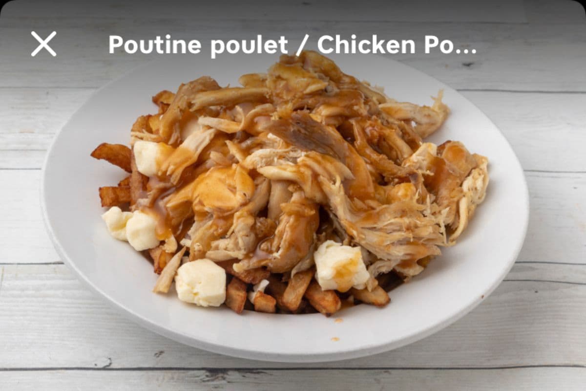 Poutine Poulet / Chicken Poutine