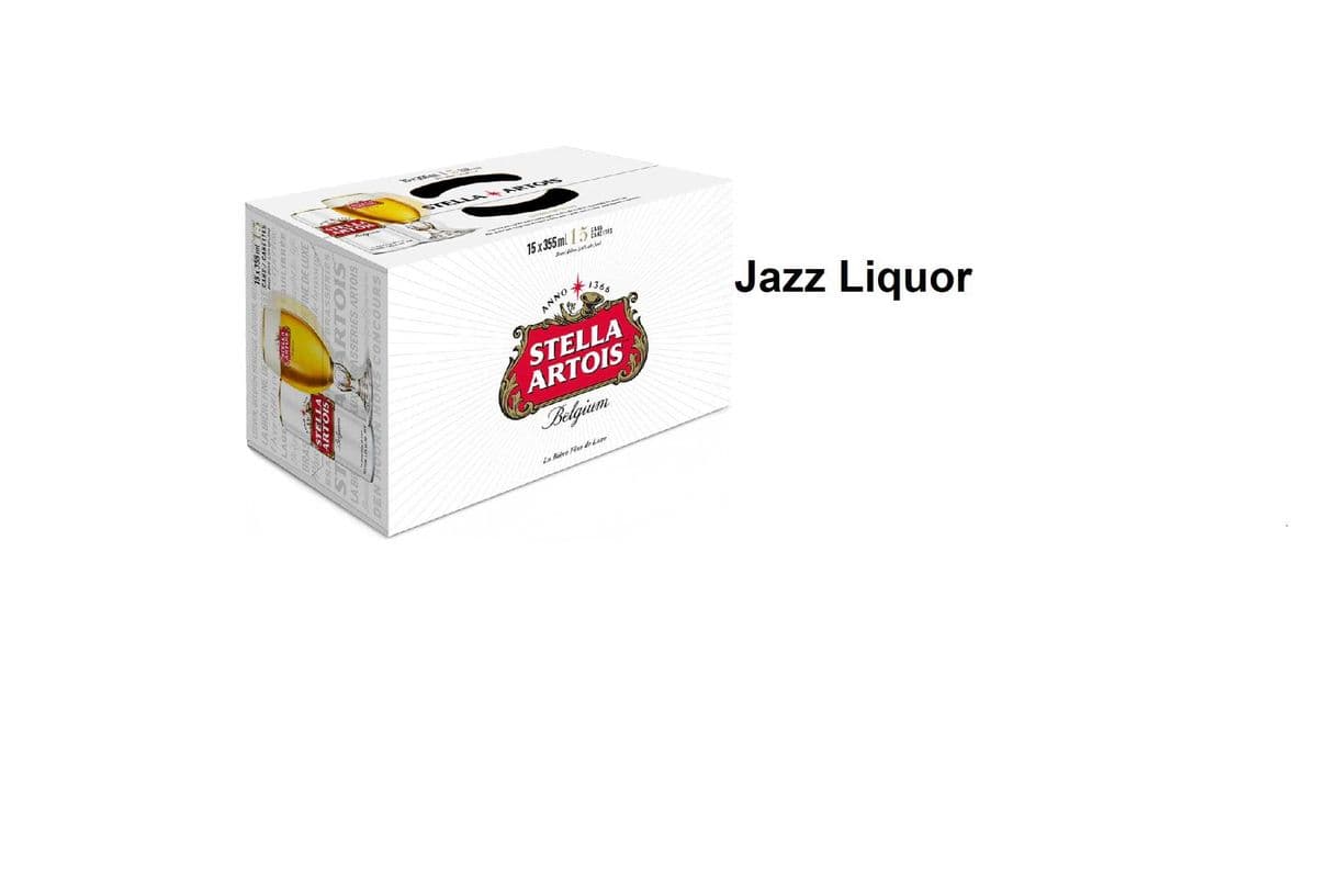 STELLA ARTOIS 15 CANS (1 x 15×355ML )