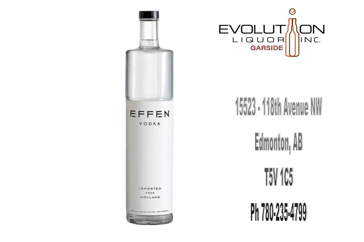 Effen Vodka 0750G (1 x 750ml Glass Bottle)