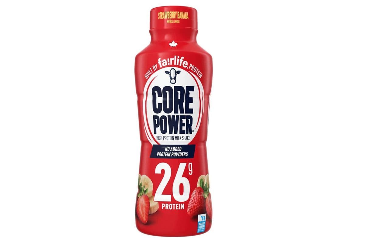 Core Power Strawberry Banana 26 g High Protein Milk Shake (414 mL)