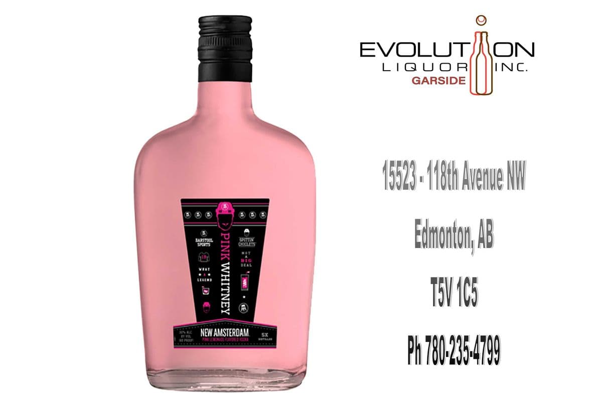 New Amsterdam Pink Whitney Vodka 0375G (1 x 375ml Glass Bottle)