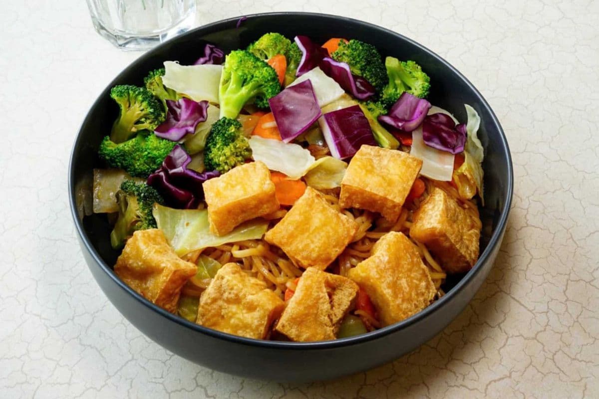 Vegetarian Stir Fried Pho