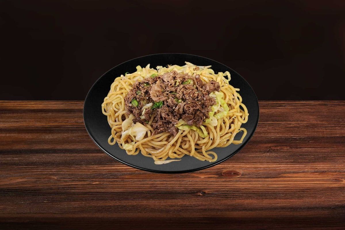 Beef Teppan Yaki soba