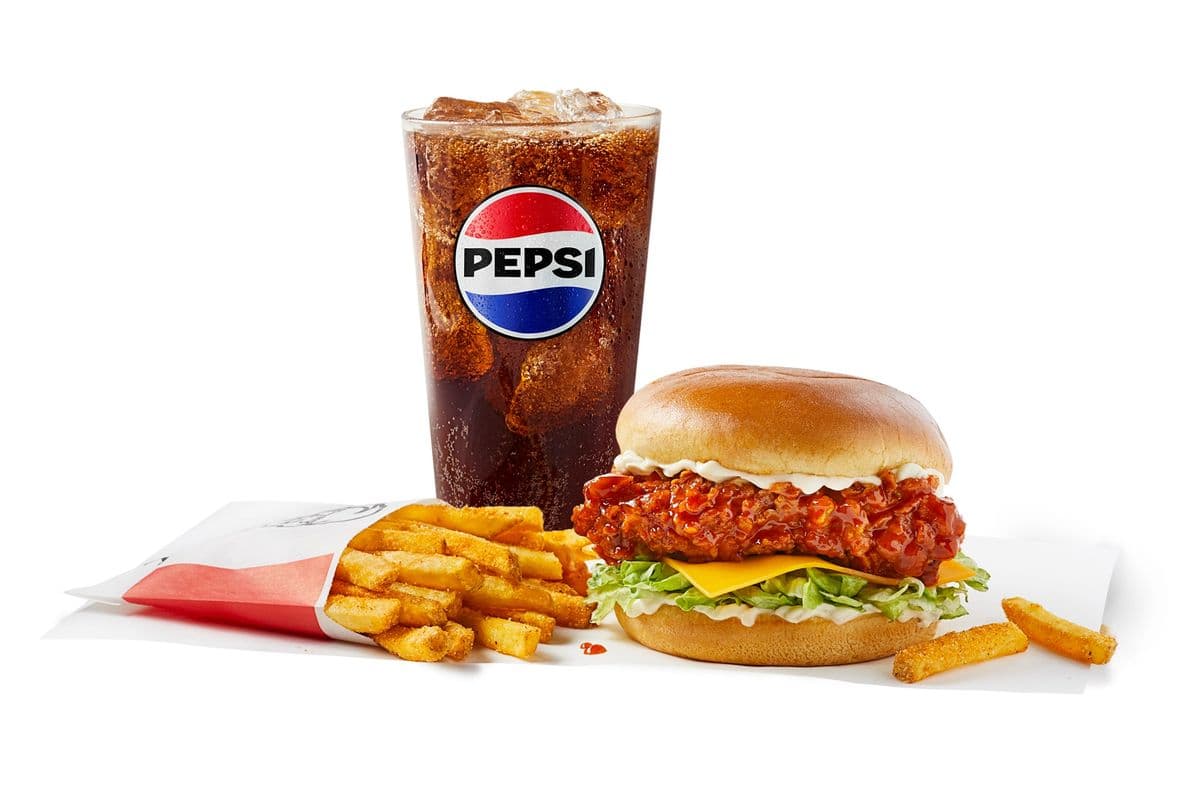 Zinger Drip Sandwich Combo