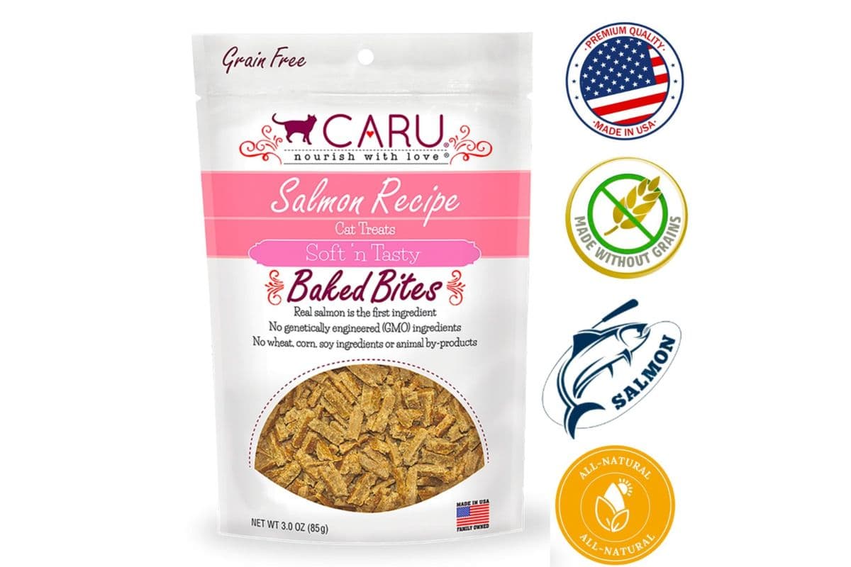 Caru Salmon Bites for Cats (3 oz) (3 oz)