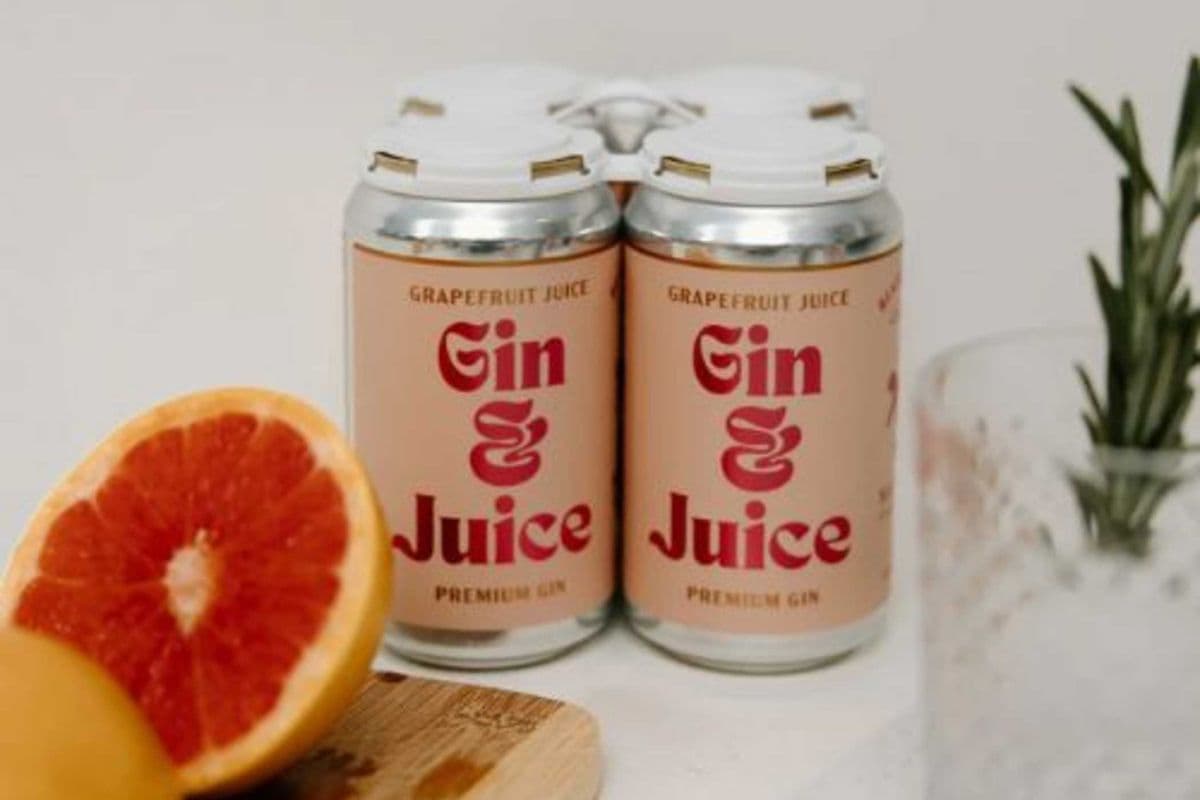 NiceLife Gin & Juice Grapefruit - 4 Pack (4 x 355ml) (4 x 355ml)