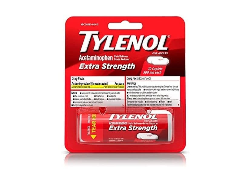 Tylenol Extra Strength (10 Caps)