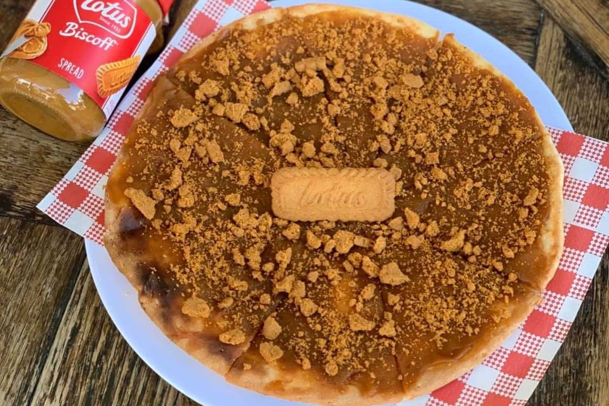 Biscoff Pizza