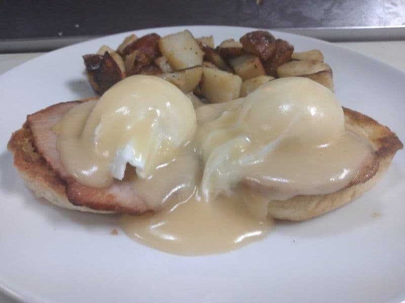 Eggs Benedict Back Bacon