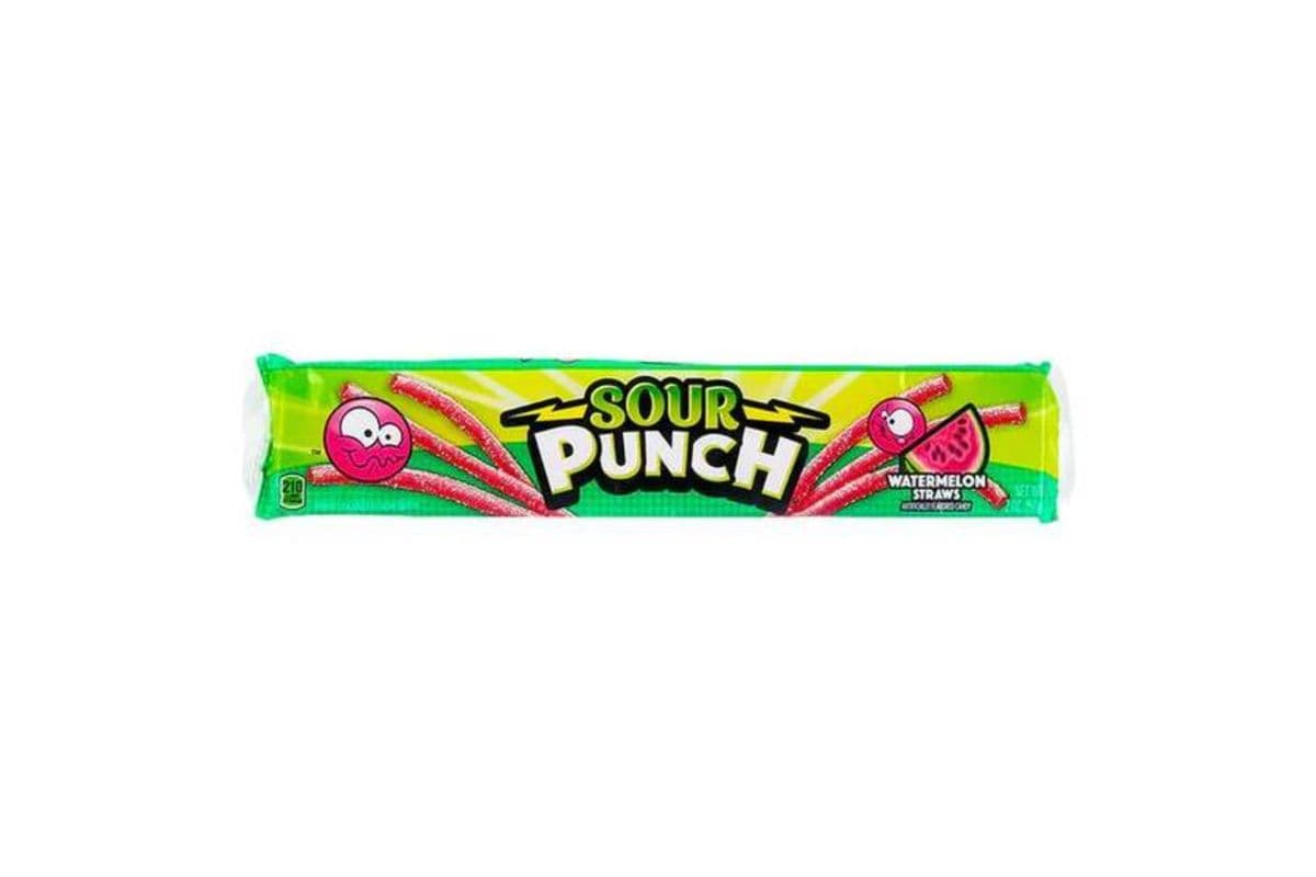 Sour Punch Watermelon Straws (57 g)