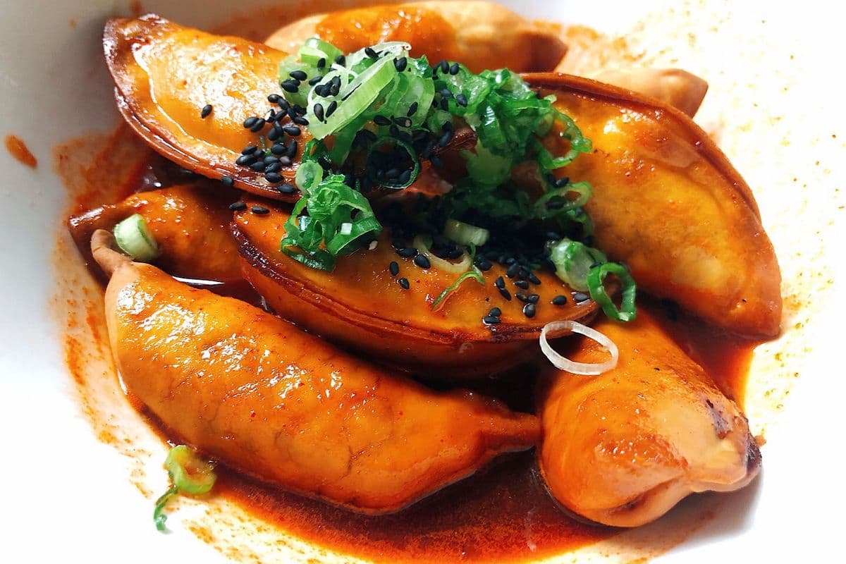 Spicy Pork Gyoza