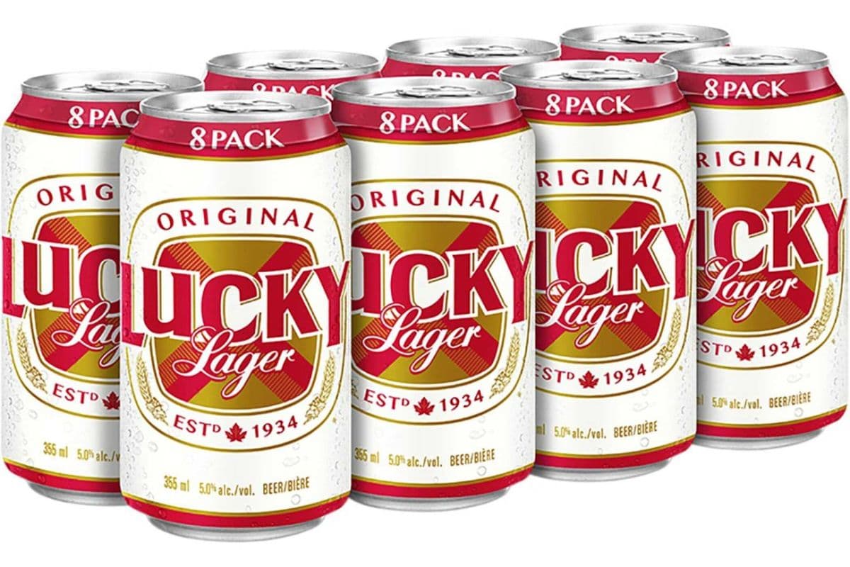 Lucky Lager 8cans x355ml (8 x 355ml)