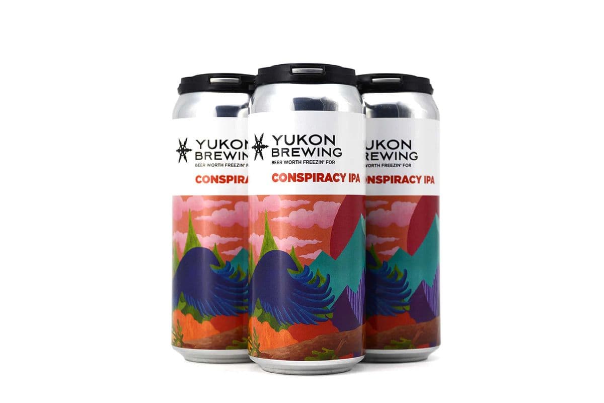 Yukon Brewing Conspiracy IPA (4 x 473 ml Cans)