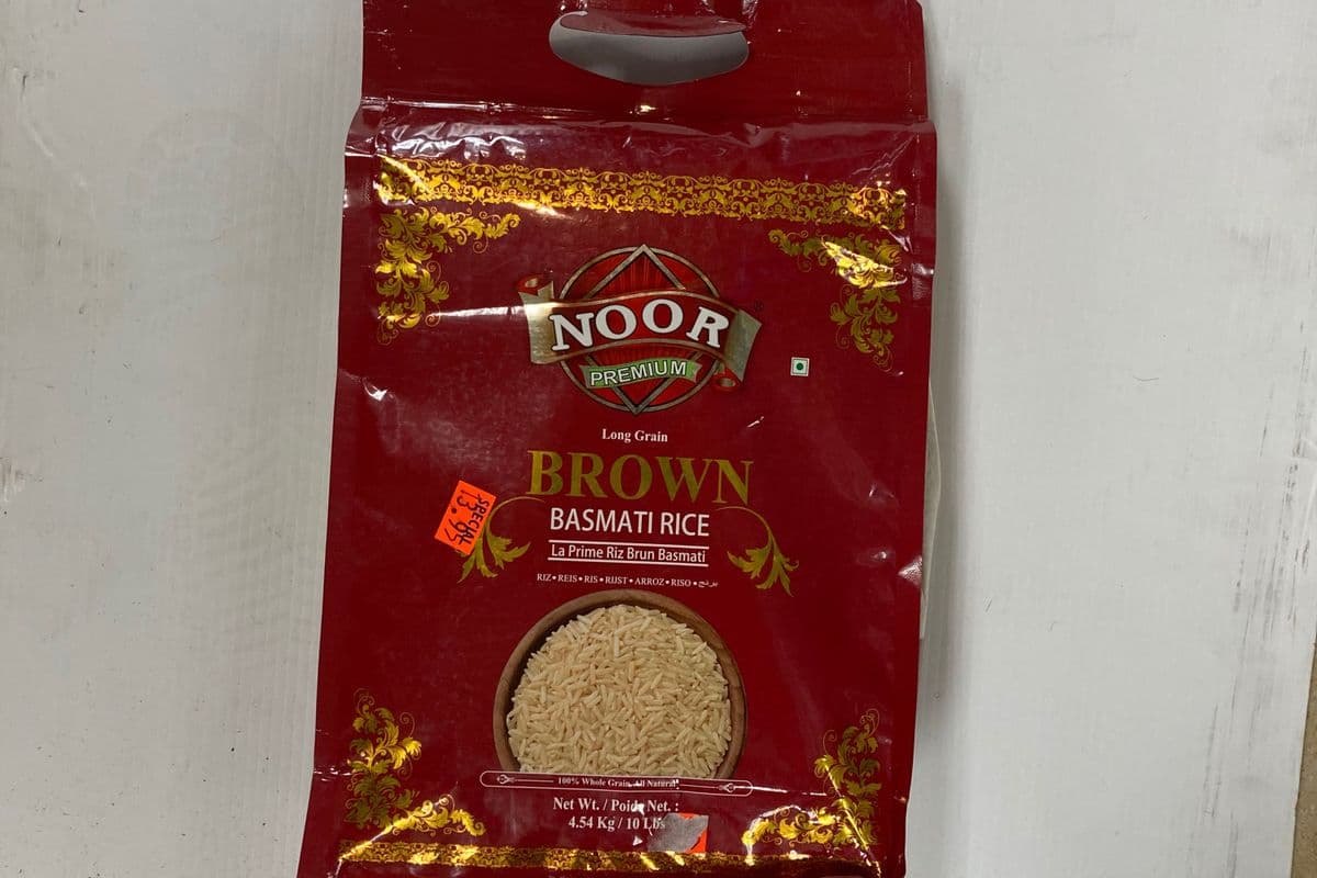 Noor Premium Brown Basmati (4.54kg) (360 Cal)