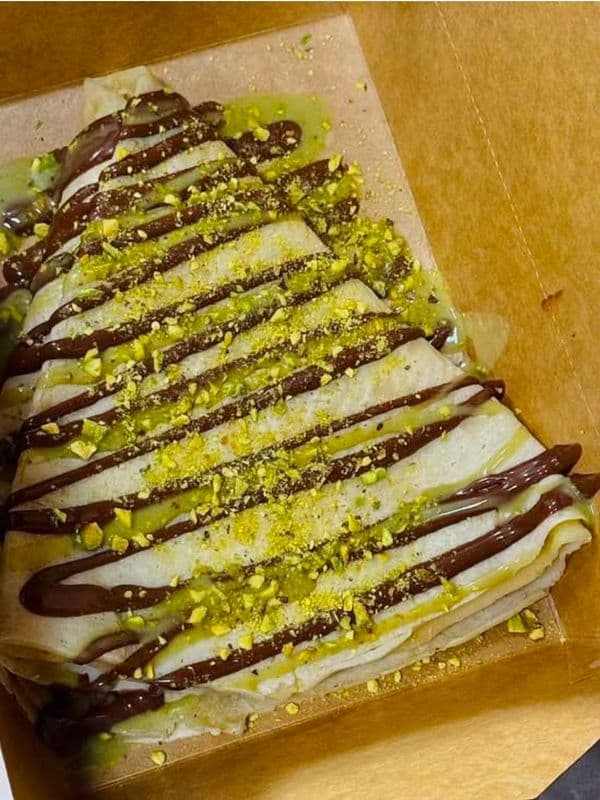 Dubai Chocolate Crepe