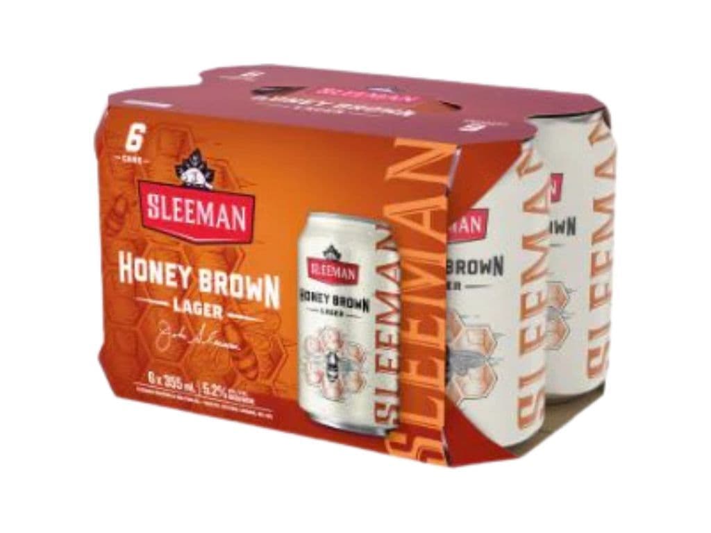 Sleeman - Honey Brown Lager 6pk Can