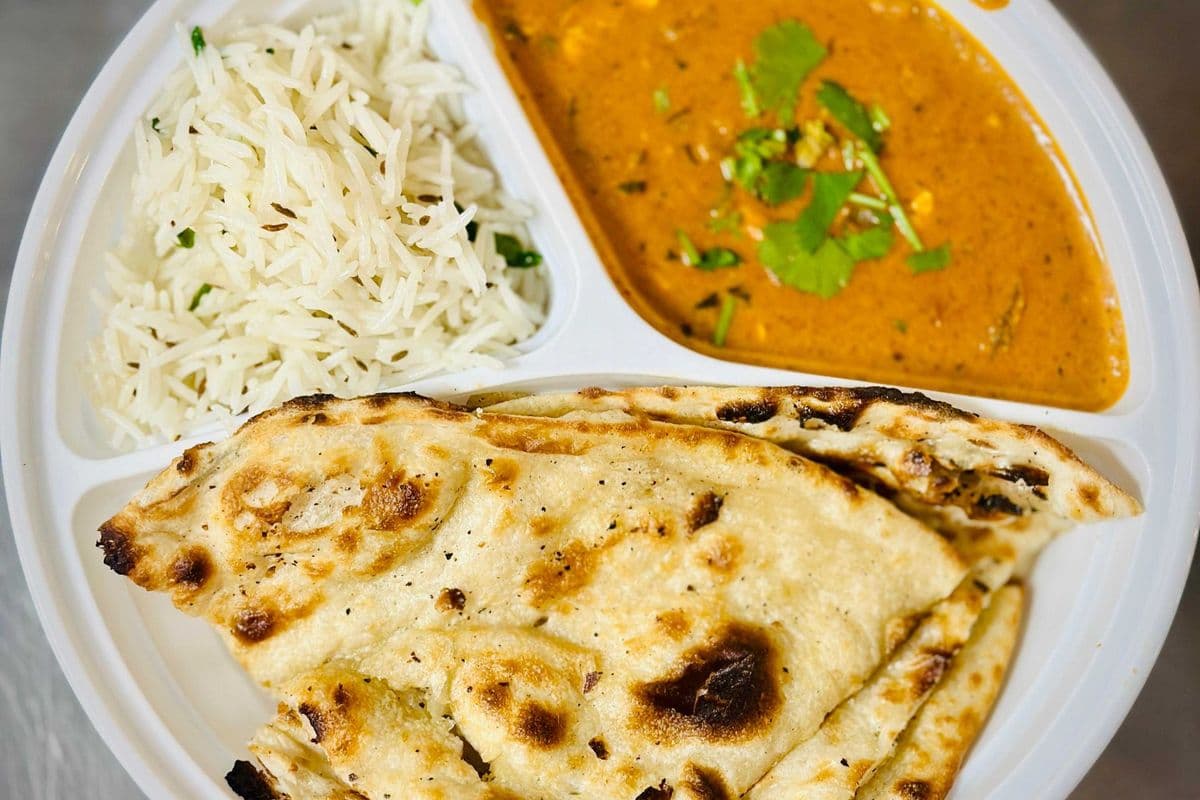 paneer Subji buter Naan & jeera rice combo