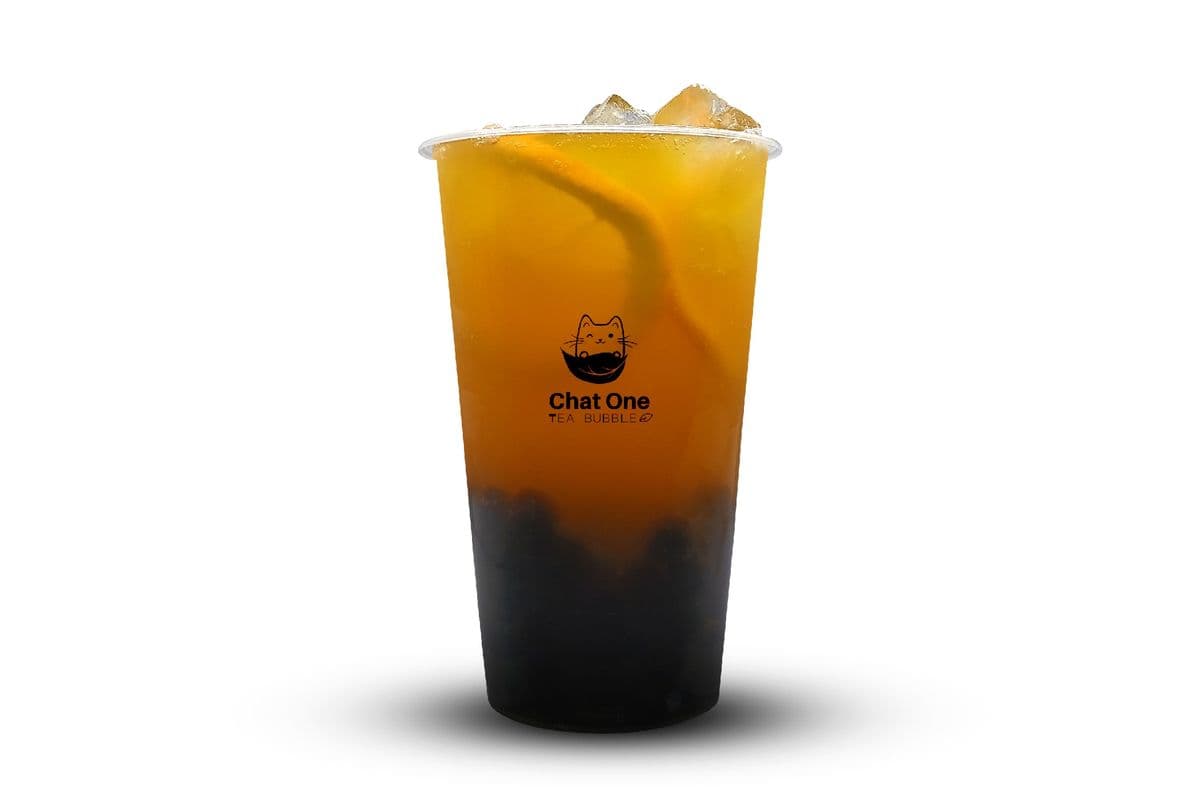 Golden Mango Jasmine Tea Mocktail