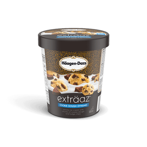 Haagen-Dazs Cookie Dough Extraaz (500 ml)