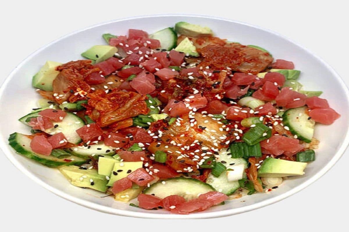 Kimchi Poke Bowl